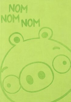 Angry Birds Leatherette Pig Journal