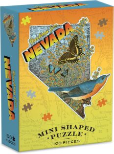 Greetings From Nevada 100 Piece Mini Shaped Puzzle