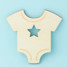 Unfinished Wood Onesie