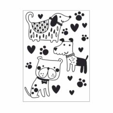 Embossing Folder Dogs