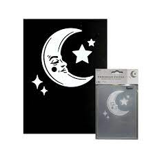 Embossing Folder Moon and Stars