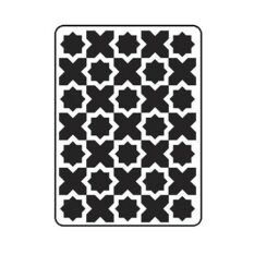 Embossing Folder Moroccan Pattern