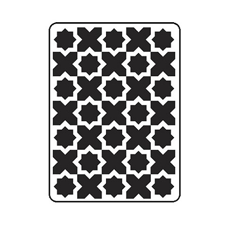 Embossing Folder Moroccan Pattern