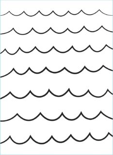 Embossing Folder Waves