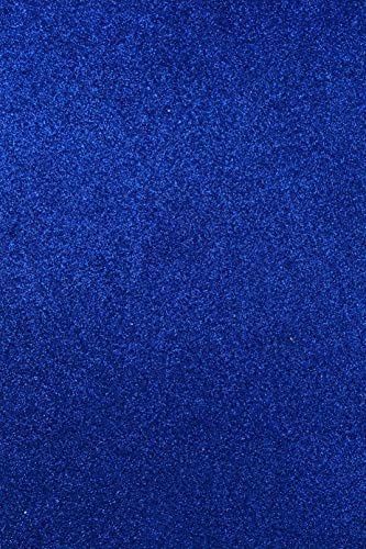 Royal Blue Glitter Foam Sheets 3 Piece