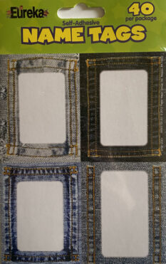 Jean Name Tags