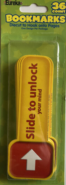 Slide to Unlock Your Mind Bookmarks