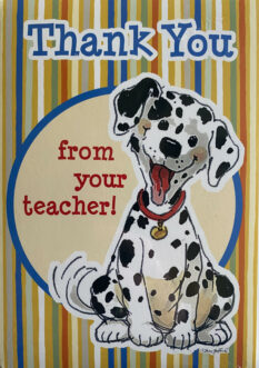 "Thank You From Your Teacher" Teacher Cards