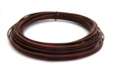 12 Gauge Brown Colored Aluminum Wire
