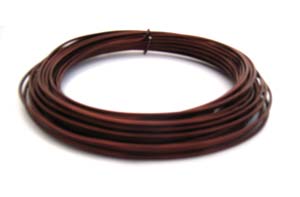 12 Gauge Brown Colored Aluminum Wire