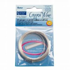 22 Gauge Silver Plated Copper Jewelry Wire