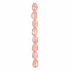 Strung Resin Beads in Pink
