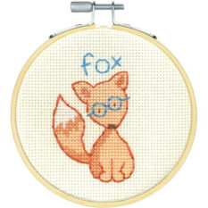 Clever Fox Counted Cross Stitch Kit