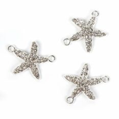 Starfish Connectors in Silver