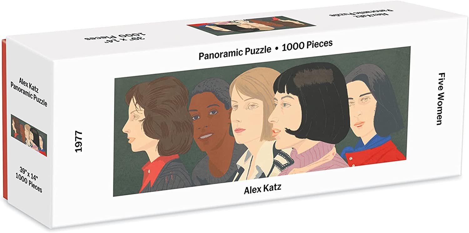 MoMA Alex Katz Five Women Panoramic 1000 Piece Puzzle