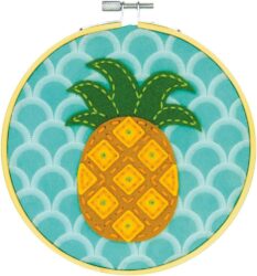 Golden Pineapple Felt Applique Kit
