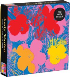 Andy Warhol Flowers 500 Piece Puzzle