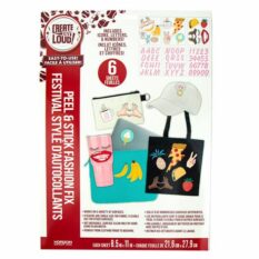 Create Out Loud! Foodie Friends Theme Peel & Stick Fashion Fix 6 Sheets