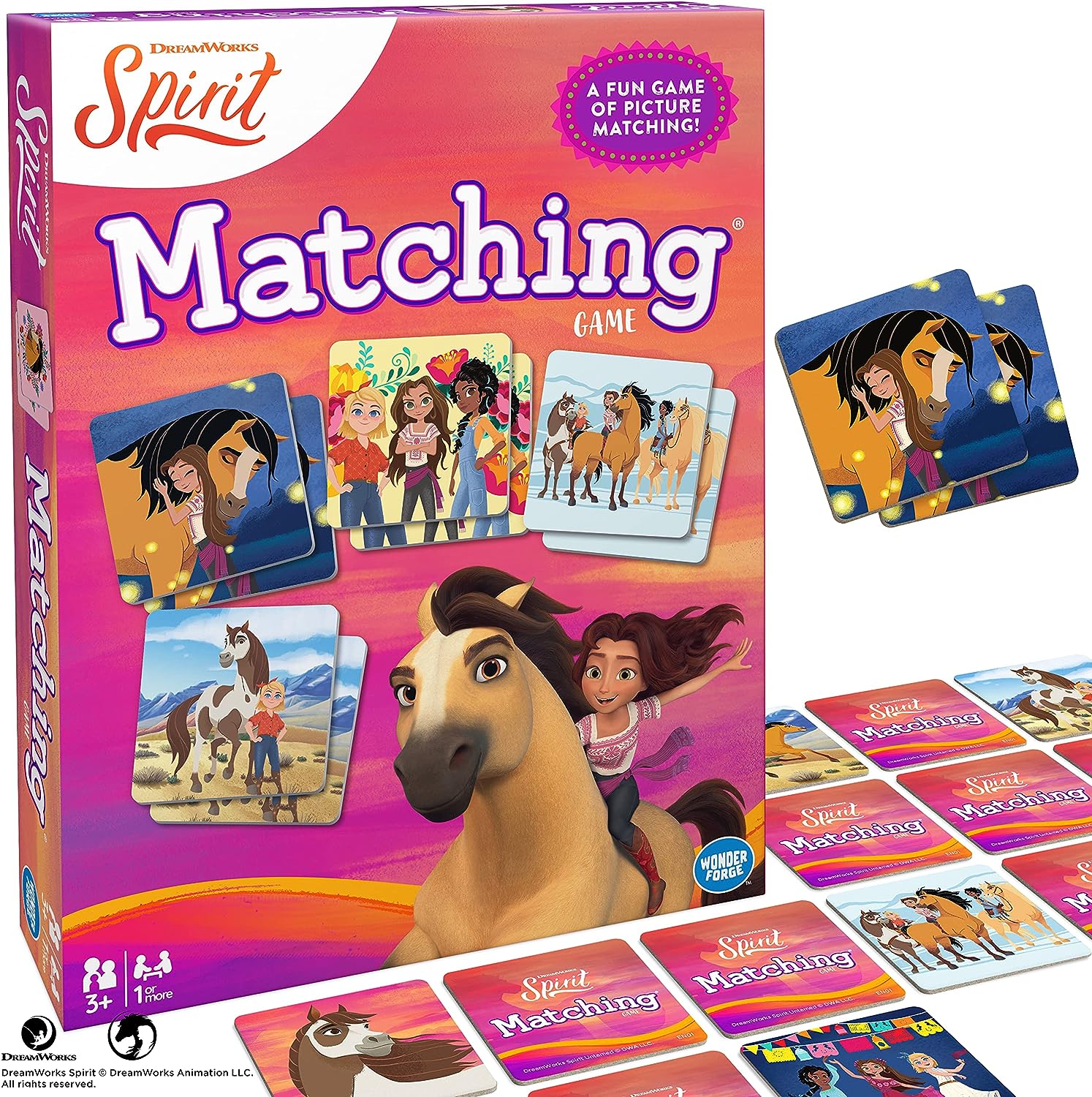 DreamWorks Spirit Matching Game