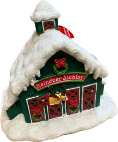 Mini Light Up Reindeer Stables