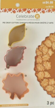 Pie Crust Cutters 3 Piece