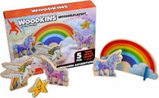 Unicorn Adventure Woodkins Wood Playset 5 Piece