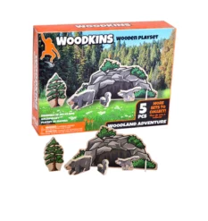 Woodland Adventure Woodkins Wooden Playset 5 Piece Set