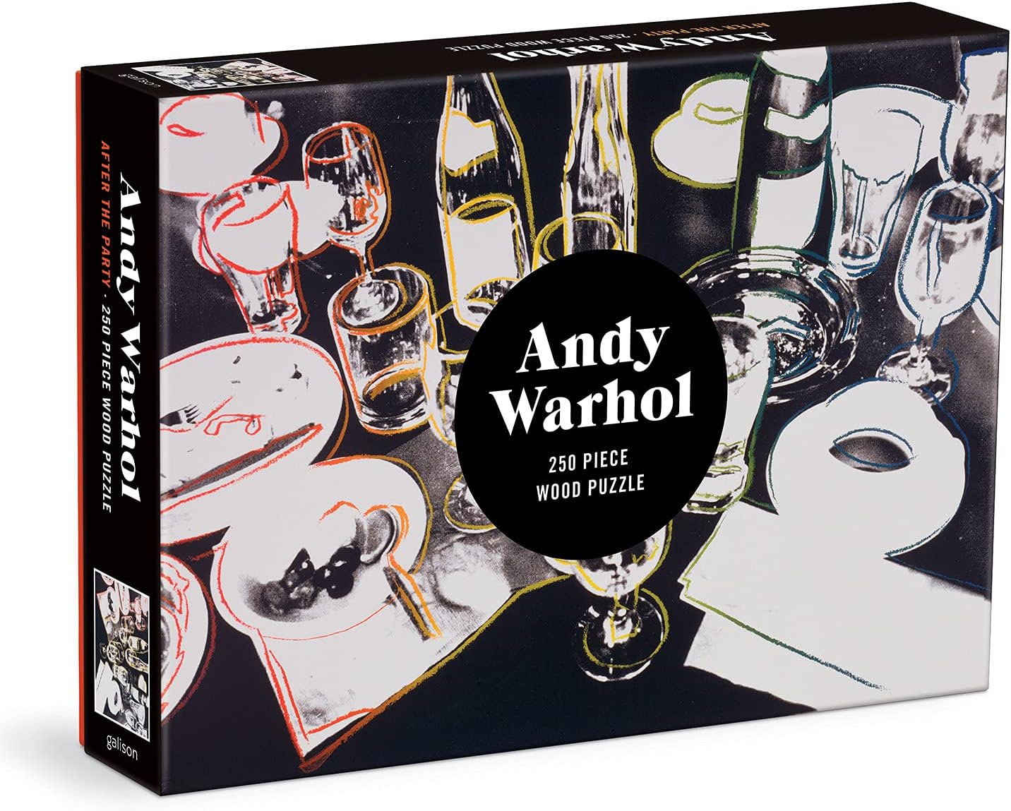 Andy Warhol-After The Party 250 Piece Wood Puzzle