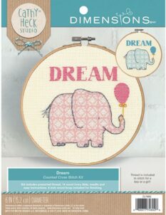 Dream Elephant Counted Cross Stitch Kit
