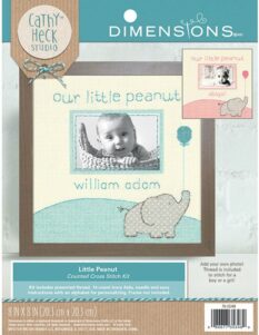 Little Peanut Counted Cross Stitch Kit