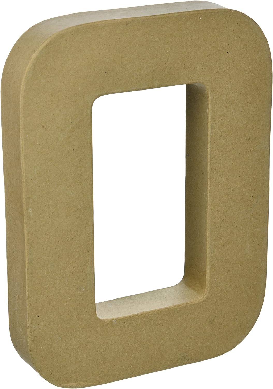 O Paper Mache Letter 12 in x 1.5 in