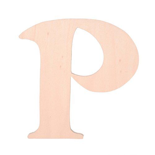 P Wooden Letter 7.5 in x 7.5 in