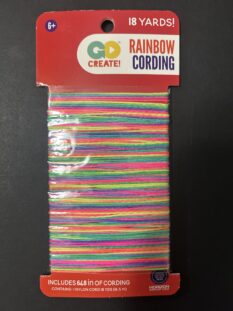Rainbow Cording 18 Yards