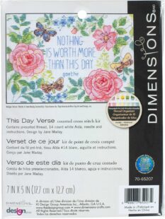 This Day Verse Counted Cross Stitch Kit