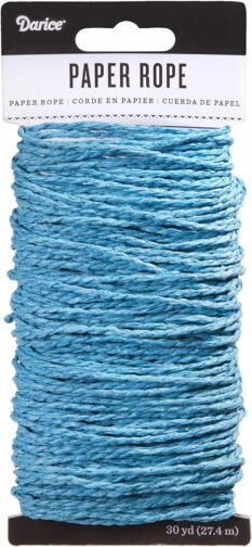 Aqua Paper Rope 30 Yards