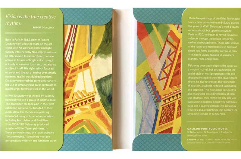 information on the Delaunay Visions of Paris