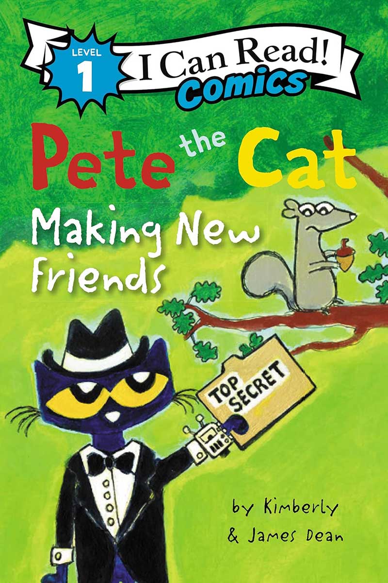 book cover for Pete the Cat: Making New Friends by Kimberly and James Dean