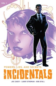 Book cover for Volume 1 of Incidentals, a graphic novel.