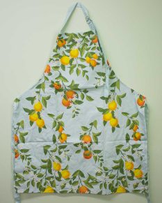 Citrus Grove Apron - Aqua
