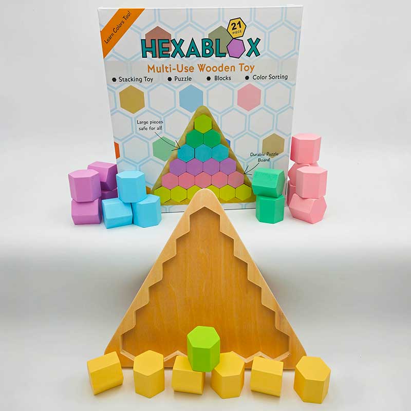 Hexablox - Sorbet Triangle