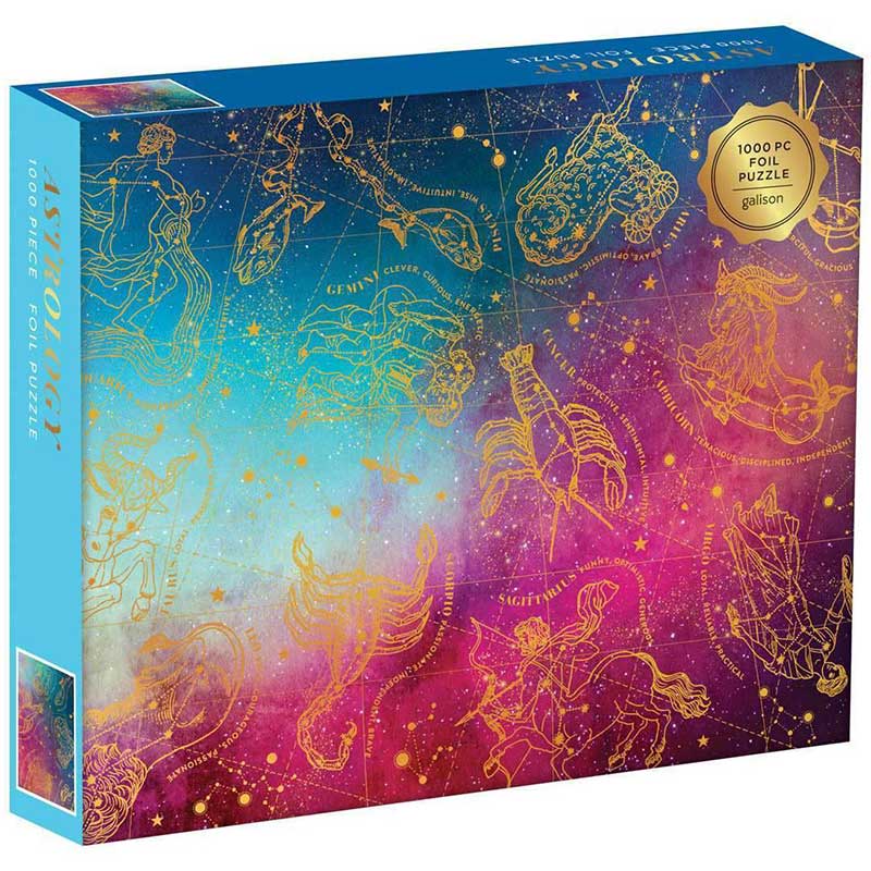Astrology 1,000-Piece Foil Puzzle