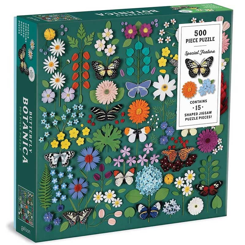 Butterfly Botanica 500-Piece Puzzle