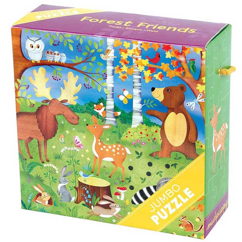 Forest Friends 25-Piece Jumbo Puzzle