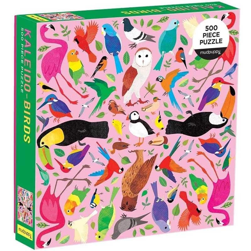 Kaleido-Birds 500-Piece Puzzle