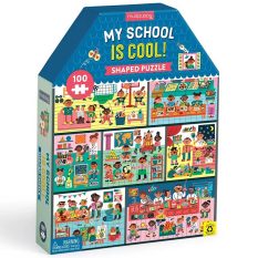 My School is Cool 100-Piece Shaped Puzzle
