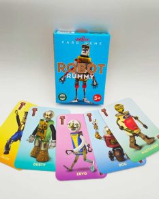 Robot Rummy Playing Cards