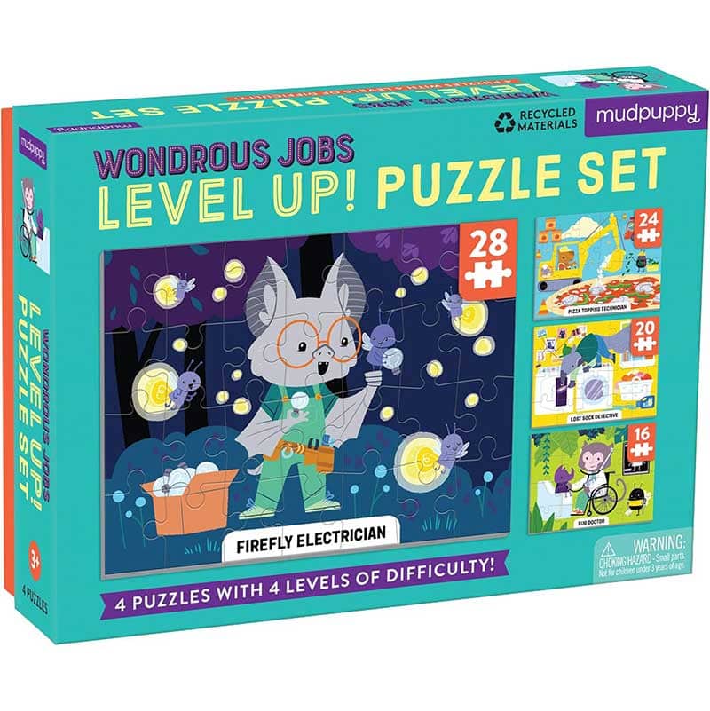 Wondrous Jobs 4-Puzzle Set