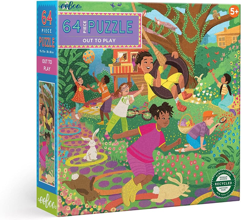 Out to Play 64-Piece Jigsaw Puzzle