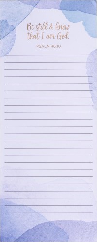 Be still & know that I am God (Notepad)